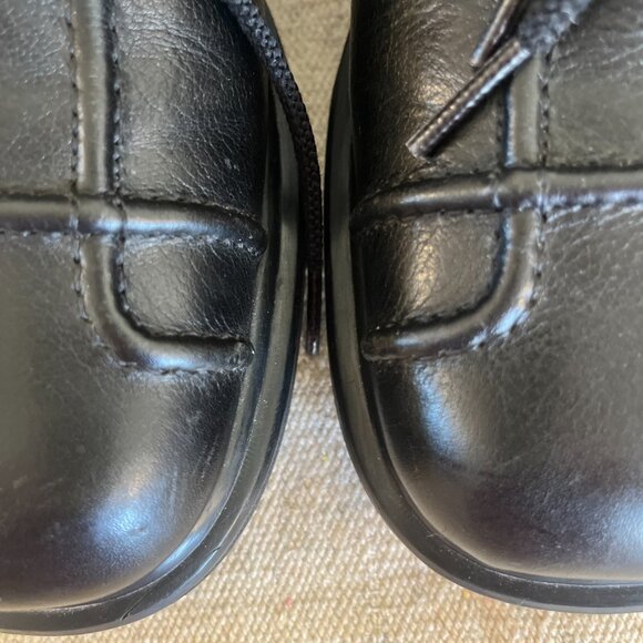 Dr. Martens Men\'s Vintage Black Leather Made In England 3 Hole Shoes Sz 9